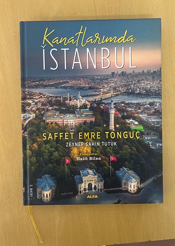 Kanatlarımda İstanbul - Saffet Emre Tonguç sıfır kitap