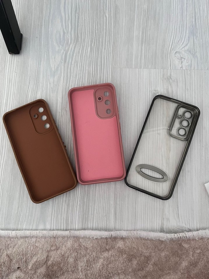 Boncuklu Bohem Tarzı Kahverengi Telefon Kılıfı - Görsel 2