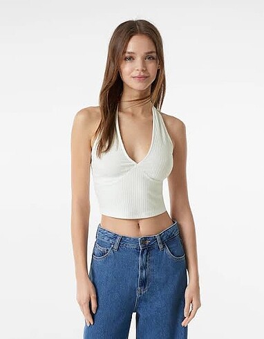 Bershka Crop Bustiyer IKI URUN