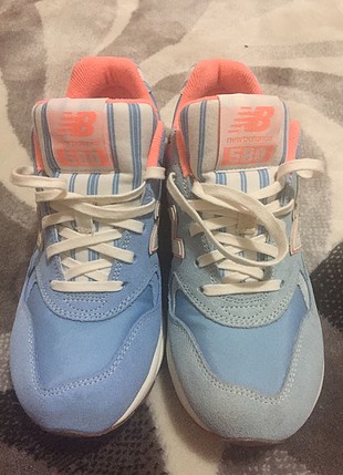 37 Beden mavi Renk Giyilmemiş new balance