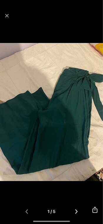 bershka yazlik keten pantolon