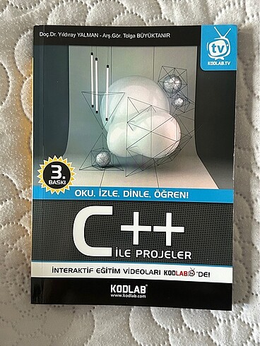 C++ Programlama Kodlab Yazılım Kitap