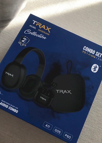 TRAX Siyah Kablosuz Kulaklık Seti - Görsel 3