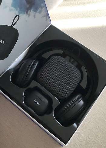 TRAX Siyah Kablosuz Kulaklık Seti - Görsel 2
