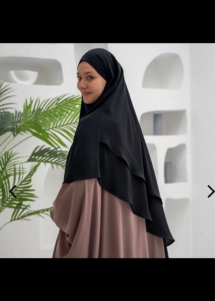 Siyah siham sufle & Evla ferace takım - Görsel 2