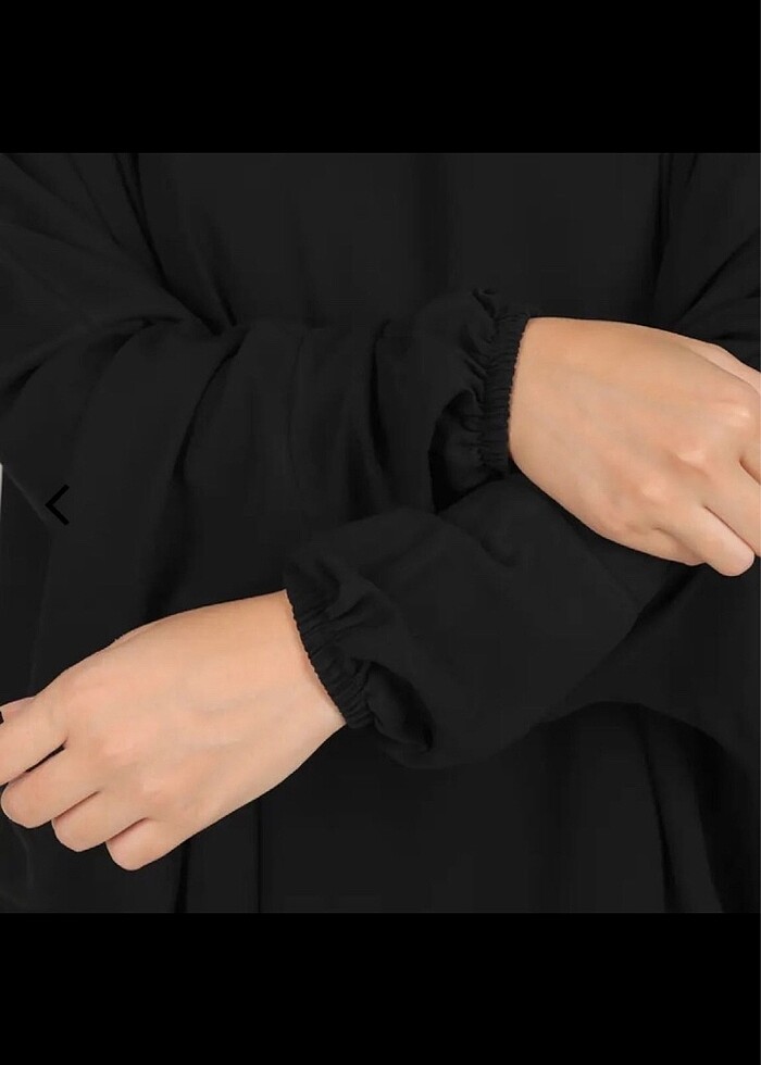 Siyah siham sufle & Evla ferace takım - Görsel 3