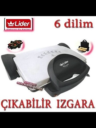 Lider tost makinesi