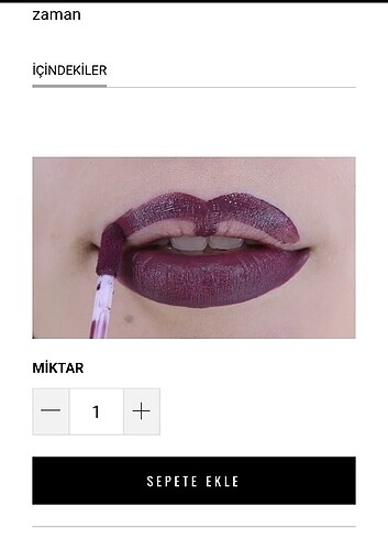 Farmasi Lipstick Ruj - Mulberry - Görsel 2