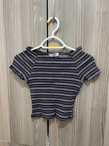 pull and bear crop üst