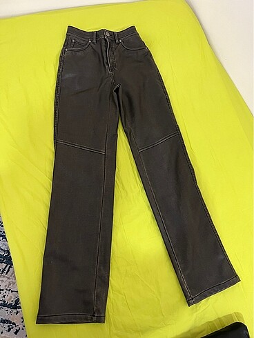 Bershka deri pantolon