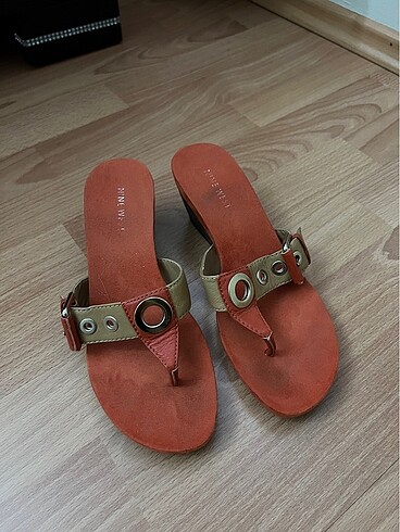 Nine West vintage nine west dolgu topuk terlik