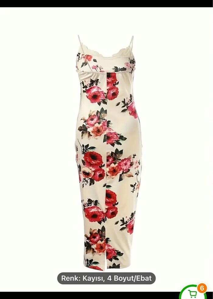 pinterest desenli elbise - Görsel 2