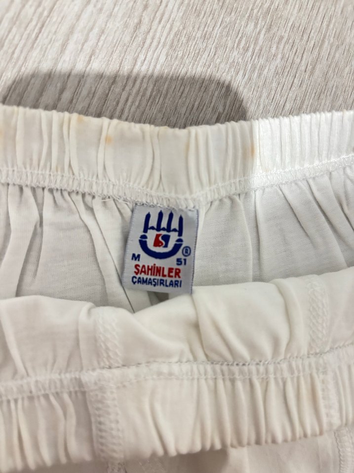 Beyaz Mini erkek don - Görsel 2