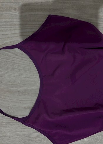 Mor Yüksek Yakalı  Tunik - Görsel 2