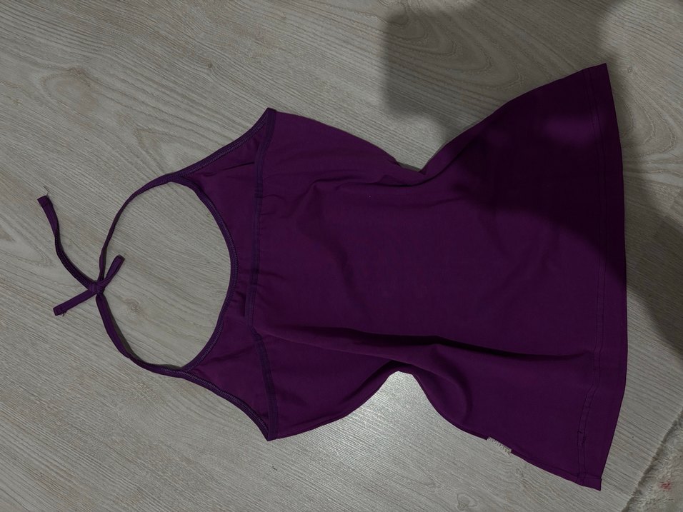 Mor Yüksek Yakalı  Tunik - Görsel 3