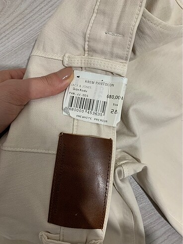 m Beden camel Renk Krem pantolon