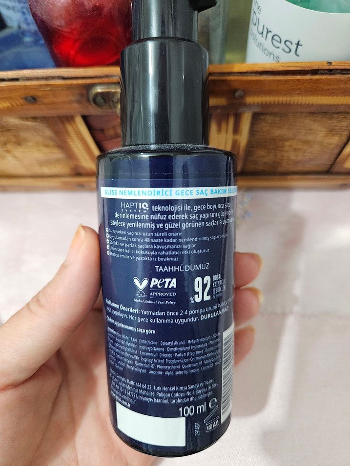 Schwarzkopf Gliss Night Elixir Saç Serumu - Görsel 2