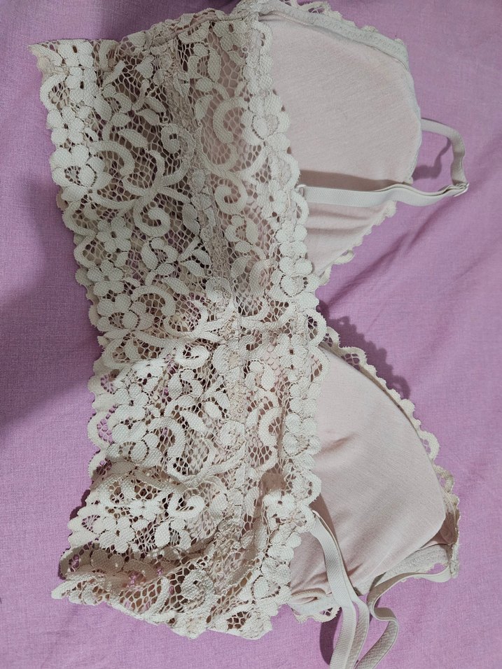 Nakışlı Pudra Bohem Bralet - Görsel 2