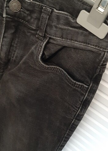 11-12 Yaş Beden gri Renk JEAN KOT PANTALON