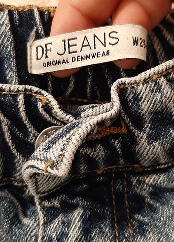 38 Beden JOGER JEAN KOT PANTALON-DEFACTO 