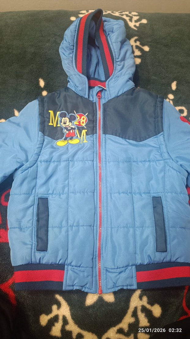 açıklamayı okuyunuz disney collection erkek çocuk mont - Görsel 2
