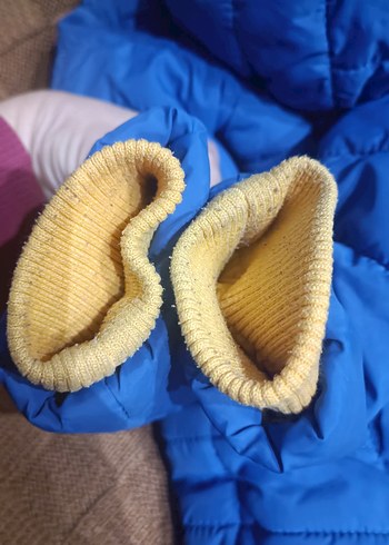 koton Kapüşonlu Mavi Erkek Çocuk Mont - Görsel 6