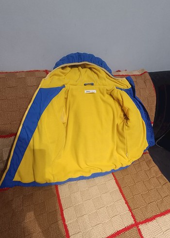 koton Kapüşonlu Mavi Erkek Çocuk Mont - Görsel 3