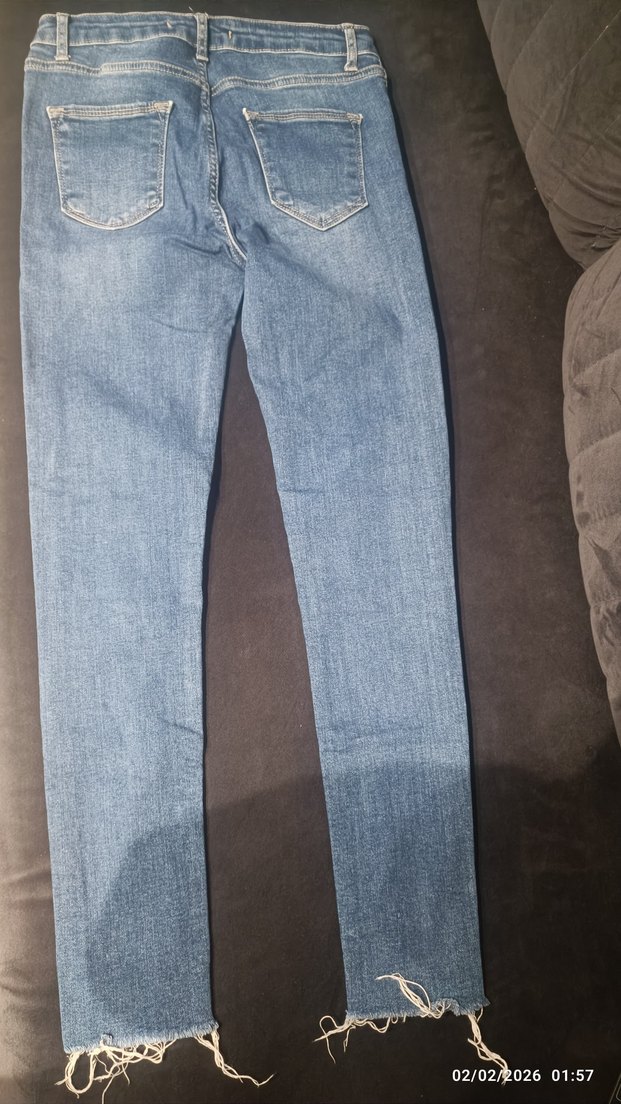 addax kız çocuk Normal Kesim Denim kot pantolon Jean - Görsel 5