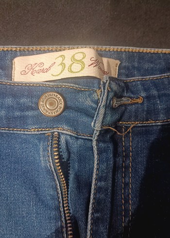 Yırtık Detaylı mız çocuk pantolon - Görsel 2