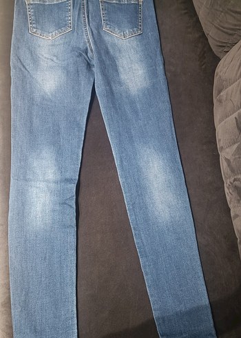 Yırtık Detaylı mız çocuk pantolon - Görsel 3