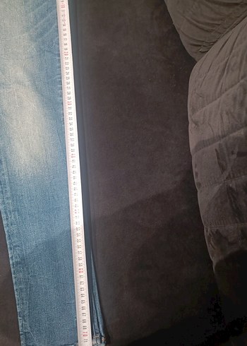 kız çocuk Mavi kot Jean pantolon - Görsel 8