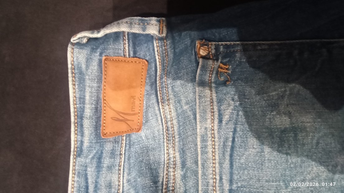 kız çocuk Mavi kot Jean pantolon - Görsel 4