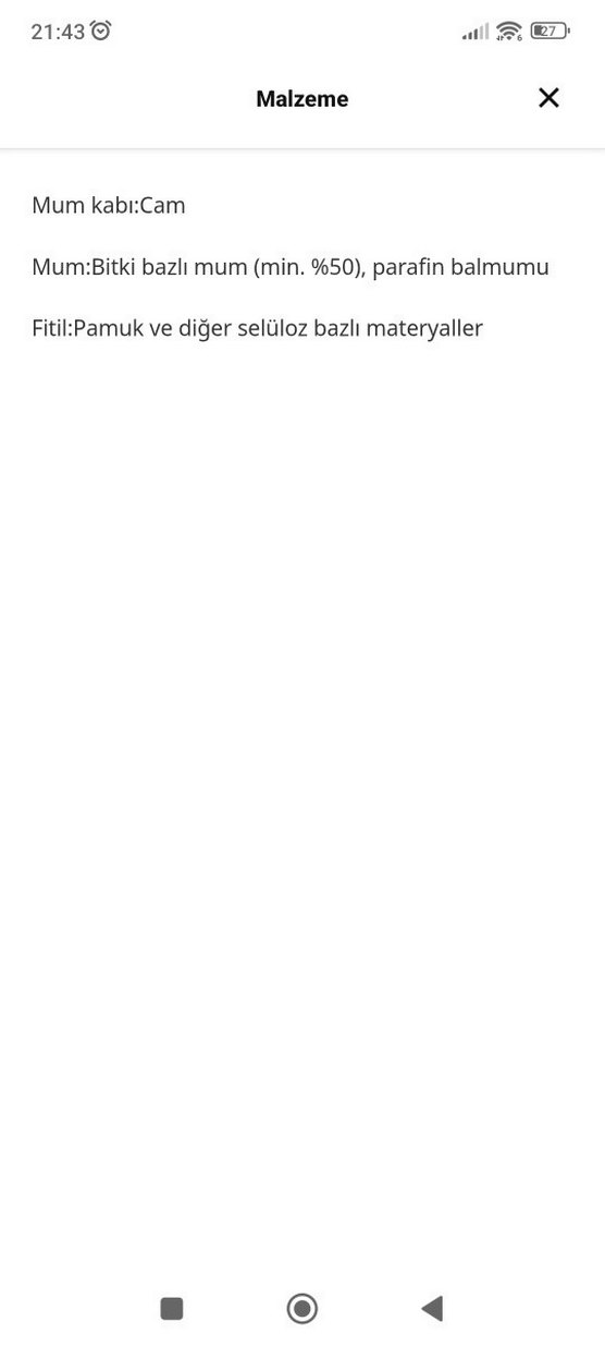 ıkea Pembe Mumlu Cam Mumluk 2li - Görsel 3