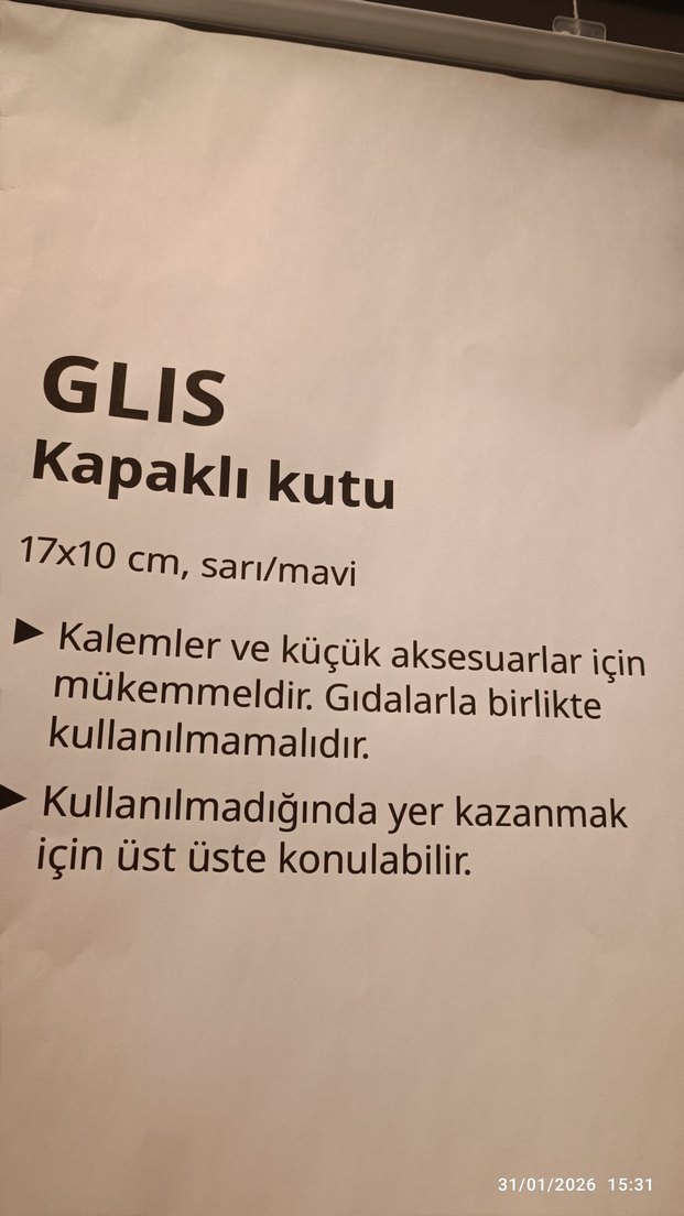 ıkea Plastik Saklama Kutuları 3'lü Set - Görsel 3