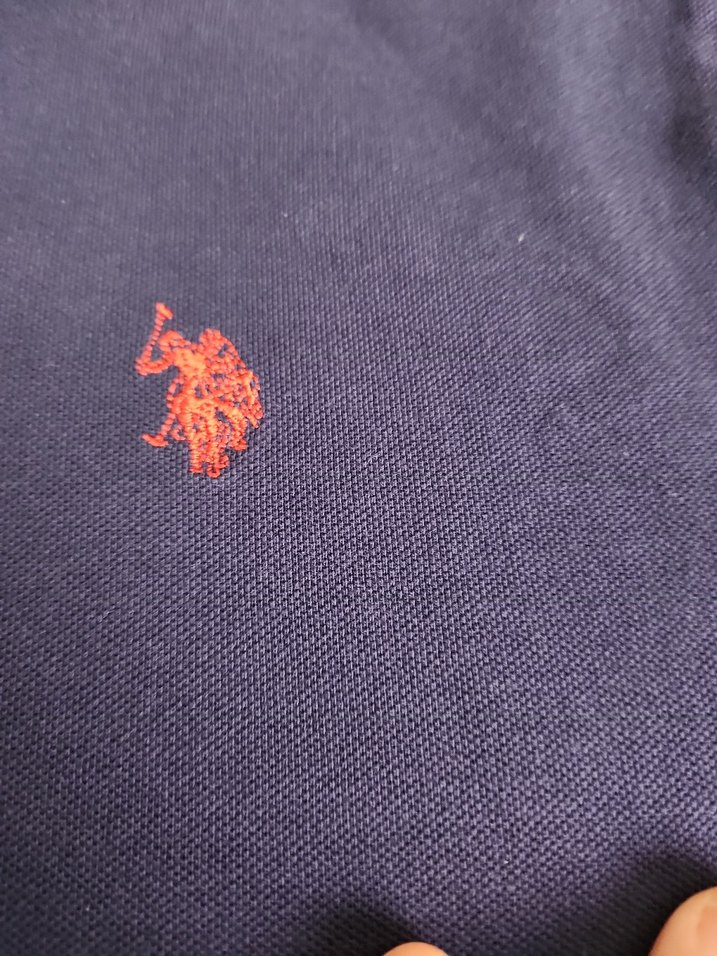 Erkek Koyu Mavi Kısa Kollu Polo Tişört orjinal - Görsel 2