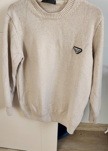 Bej Prada Erkek Rozeti s beden - Görsel 2