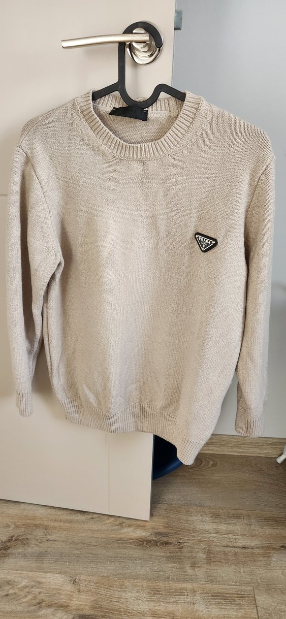 Bej Prada Erkek Rozeti s beden - Görsel 2