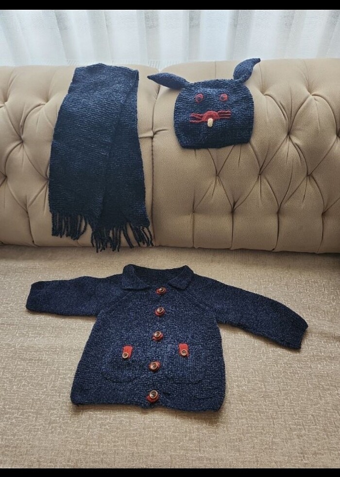 2 yas bebek orguleri sıfır ürün 4 parca orgü bebek hediye - Görsel 2