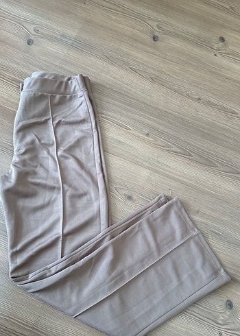 Bej Kadın  Kumaş Pantolon - Görsel 3