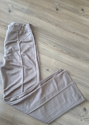 Bej Kadın  Kumaş Pantolon - Görsel 4