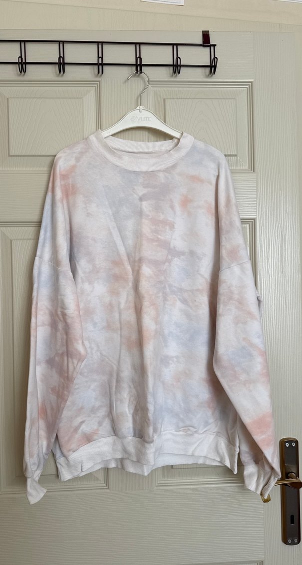Kadın Pastel Renkli Tie-Dye Sweatshirt - Görsel 2