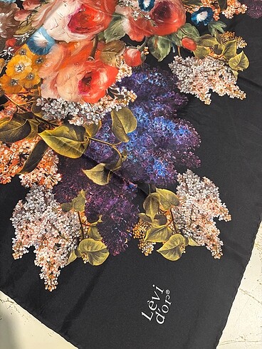 Diğer Levi Door Twill İpek Eşarp