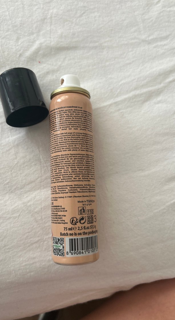 Bebak Bacak ve Vücut Fondöteni Açık Ten - Görsel 3