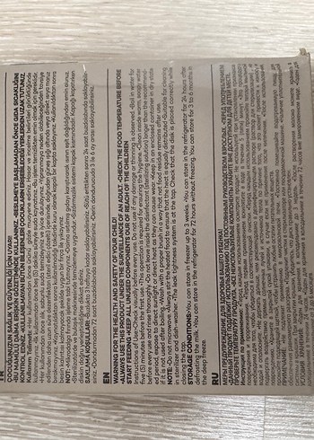 Beyaz 150 ml 4'lü Bebek Süt Saklama Kabı - Görsel 2