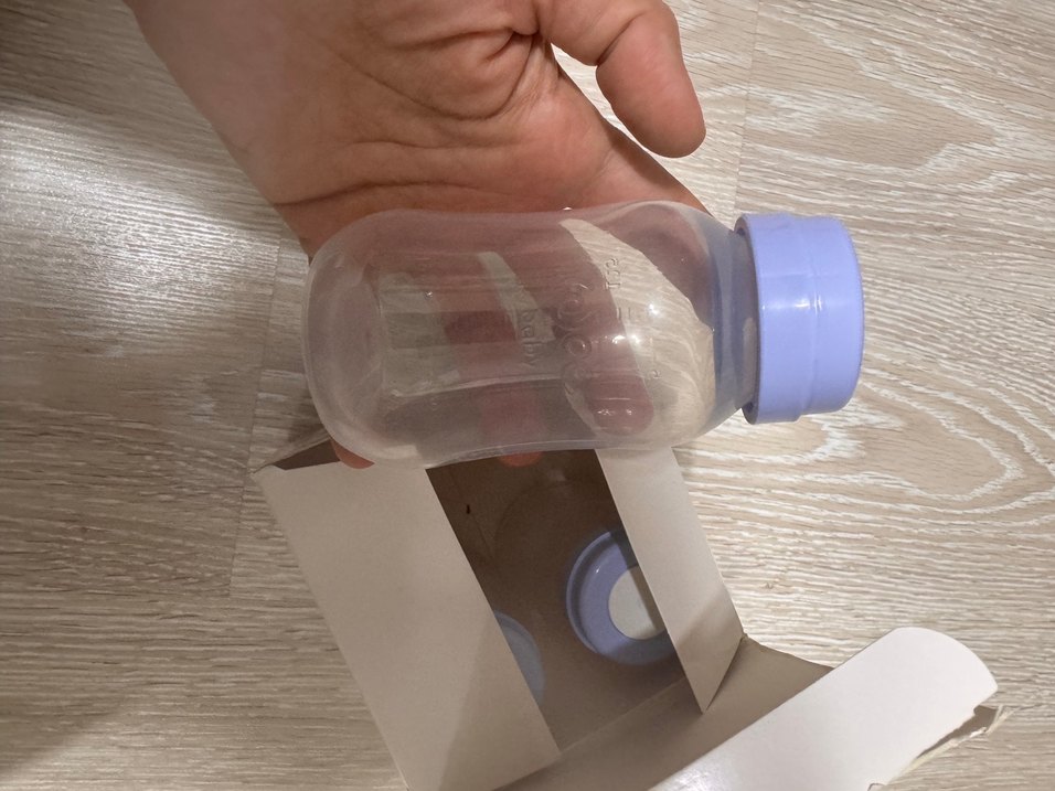 Beyaz 150 ml 4'lü Bebek Süt Saklama Kabı - Görsel 3