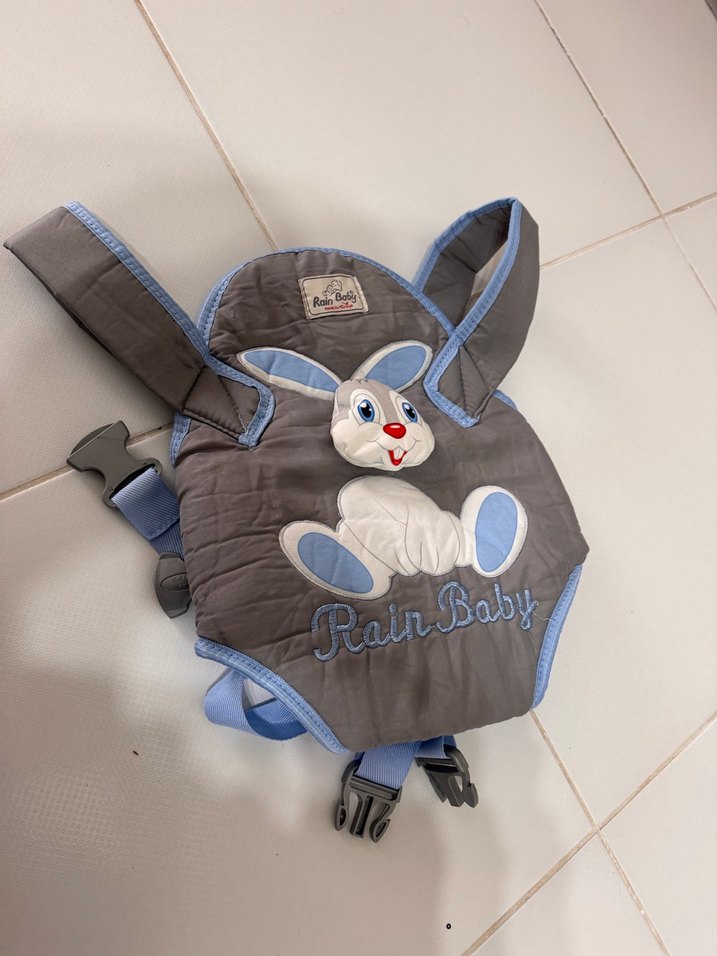 Gri Bebek Taşıyıcı Kanguru - Görsel 2