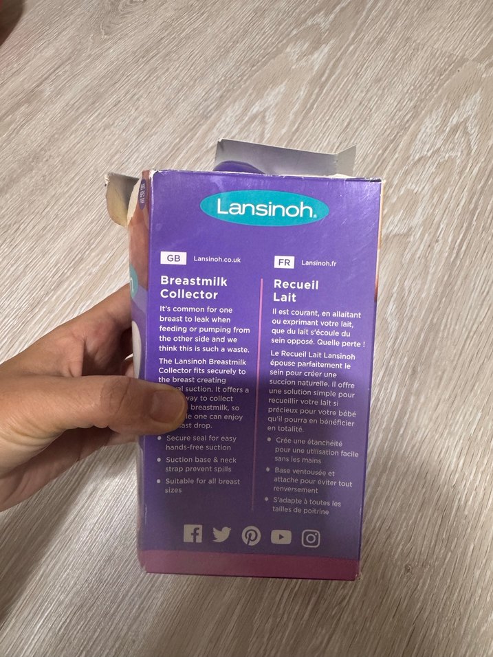 Lansinoh Göğüs Sütü Toplayıcı Bej - Görsel 2