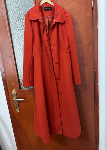 Kiremit  Uzun Kadın Kaban - Görsel 2