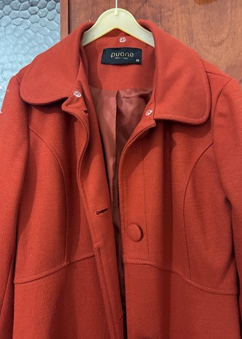 Kiremit  Uzun Kadın Kaban - Görsel 3