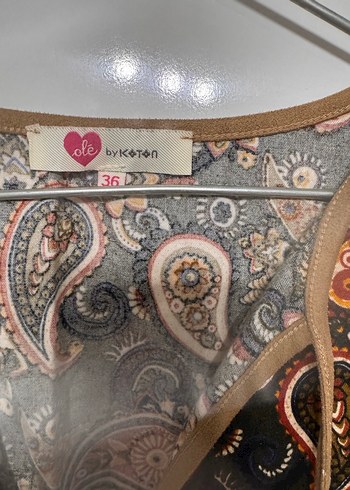 Bohem Tarz Uzun Kollu Tunik - Görsel 4